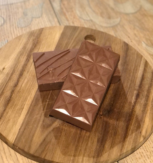 The Bruce Cake Filled Handmade Milk Chocolate Bar